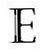 E