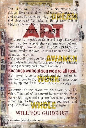 Artist Manifesto