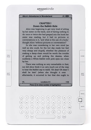 English: The second generation Amazon Kindle, ...