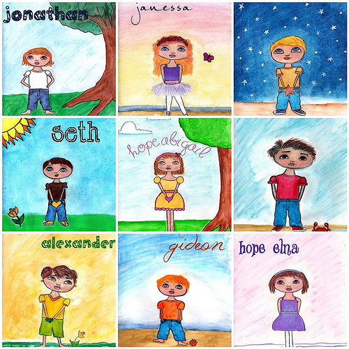 Not Forgotten drawings