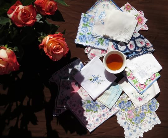 Vintage handkerchief giveaway