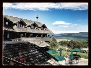 View from the Trapp Lodge