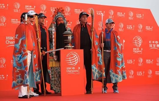 HSBC Champions Golf Rory Phil Dufner Poulter Rose