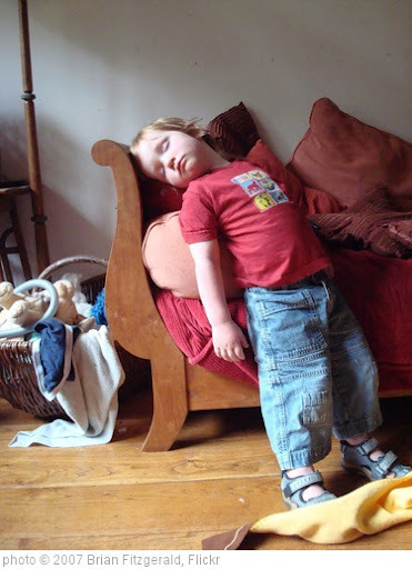 'Dylan asleep on his feet' photo (c) 2007, Brian Fitzgerald - license: http://creativecommons.org/licenses/by/2.0/