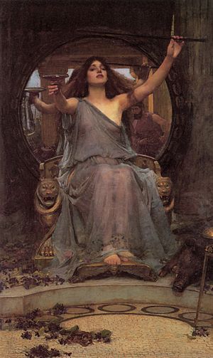 Circe Offering the Cup to Odysseus. Oldham Art...