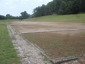The track at Olympia 