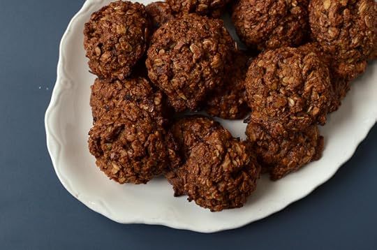 persimmon oatcakes