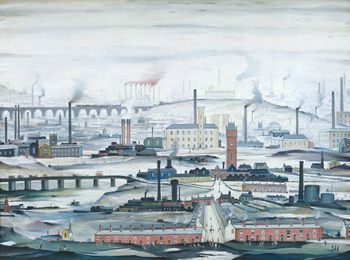 Lowry industrial landscape 1955