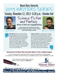 Writers Series Flier-Panel 11-13