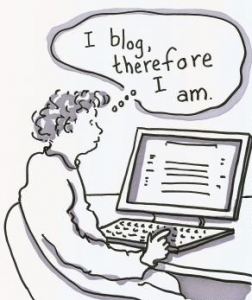I blog therefore I am
