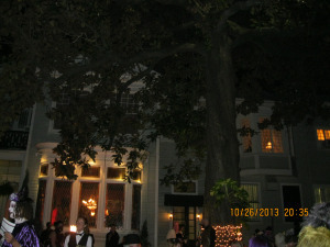 Elms Mansion courtyard - perfect for a masquerade party