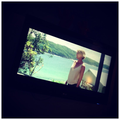 A TV with a view