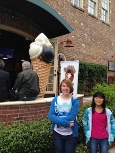 And here she is now, just about a week ago in Charleston!