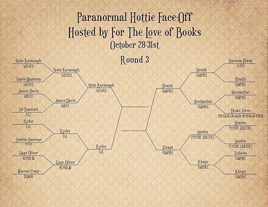 round three paranormal hottie face off