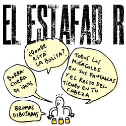 Banner de El Estafador.