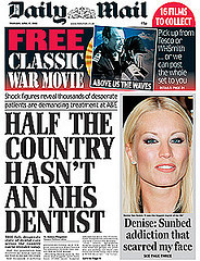 Daily Mail's dubious claim about NHS dentistry