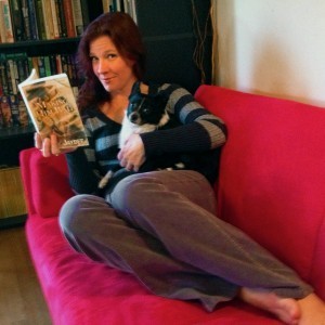 Rose reading Making Him Wait