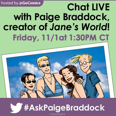 Live Twitter Chat with GoComics