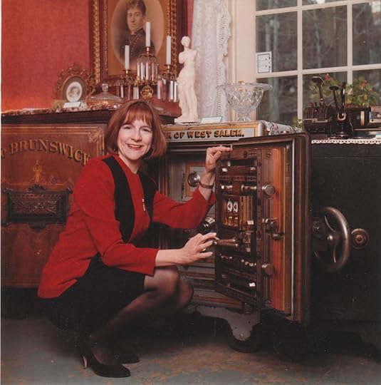 Here Nancy demonstrates her safe-cracking skills ;)