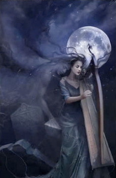 Girl and Ghost harp7d8c