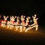 Santa and his reindeer!