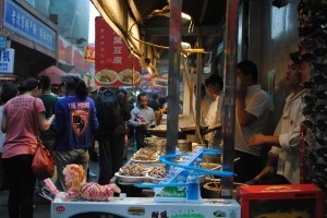 Yet another food market, Beijing