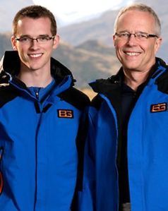 Father son team, and yes, former Boy Scouts. I guess Girl Scouts don't learn survivalist skills--they just get some entrepreneurial sales mojo from the cookie stuff.