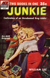 A classic pulp fiction cover from the days of paper.