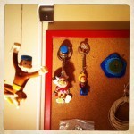 Curious George is ready to decorate...