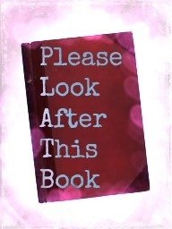 please look after this book