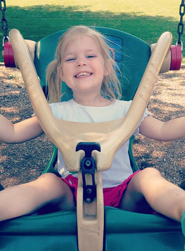 Swinging at the Park