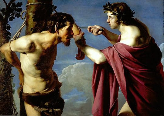 Bartolomeo Manfredi (1616-20): Apollo and Marsyas