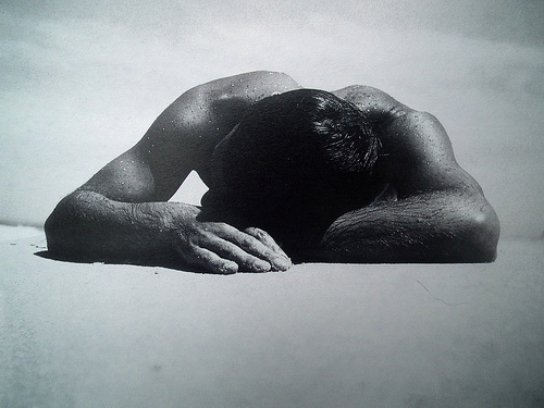 Max Dupain Sunbaker 1975 gelatin silver photograph