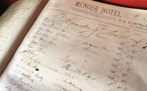 The Menger Hotel provides luxurious accommodations to the living and the dead.
