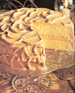 Burnt Sugar Cake's originates in colonial Williamsburg and bluegrass Kentucky.