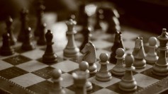 Chessboard mid-game. Photo by Ranil Amarasuriya, CC-BY-NC-SA.