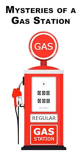 3d render of gas station