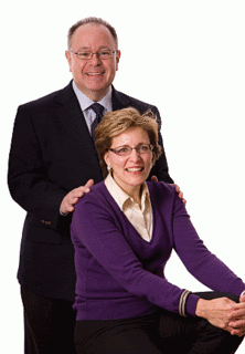 Evan Marshall and Martha Jewett