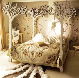 Modern romantic Scandinavian design Sleep Therapy woodland fairy tale