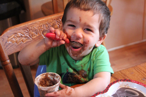 You can see all his Mayhem in this picture...