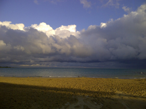 Storm front rolling in. This is how I feel about moving my website. Yikes!