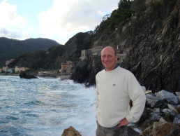 Jason Matthews at Monterosso Al Mare Italy