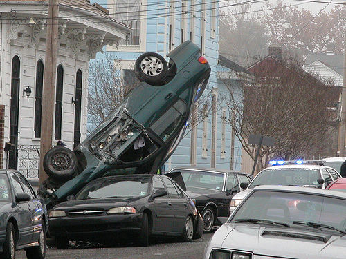 Car Flip by Alex Cockroach