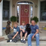 My guys, Mother's Day 2008