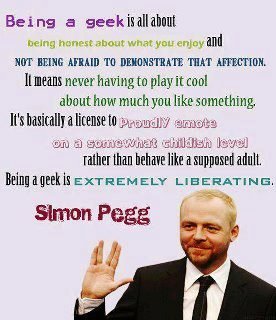 The typography makes my brain hurt, but it's oh so true. Geeks rule! I 'R 1!
