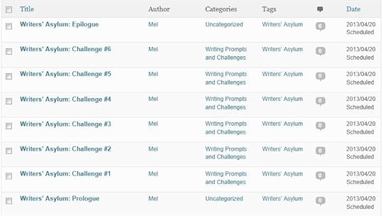 Scheduled and ready to drop!