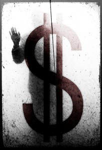 It's all about the money. (Picture by Truthout.org)