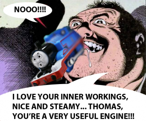 I searched for 'fanfic' pictures and this was the most disturbing one I found. Ta-da! You're welcome. (Picture by masivefaddy)