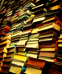stacks of books