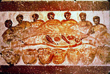 An agape feast, monsters welcome.